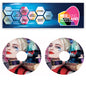 WCGW020 Harley Quinn 20 Inch Wheelchair Spoke Guard Sticker