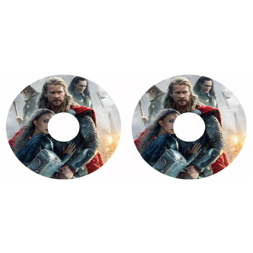 WCGW023 Thor 24 Inch Wheelchair Spoke Guard Sticker