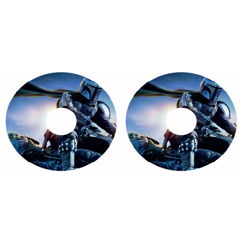 Wheelchair Spoke Guard Sticker Various Designs and Sizes Available