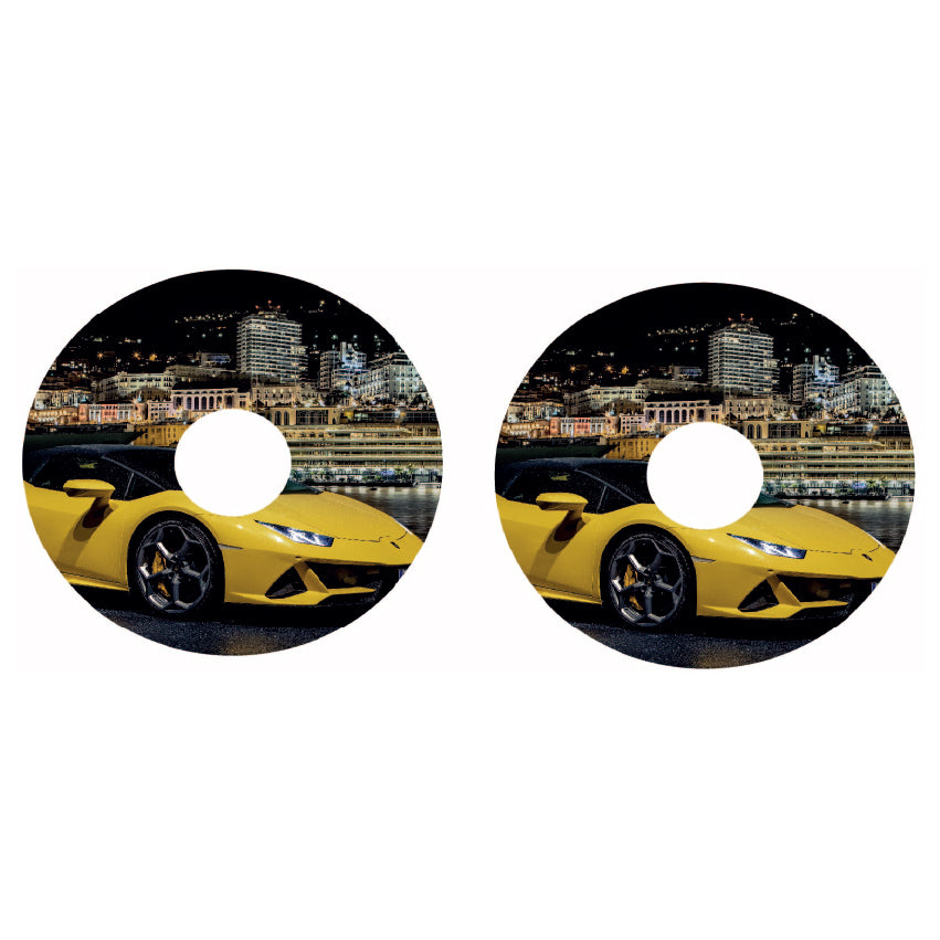 WCGW036 Supercar 24 Inch Wheelchair Spoke Guard Sticker