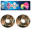 WCGW037 Tiger 22 Inch Wheelchair Spoke Guard Sticker