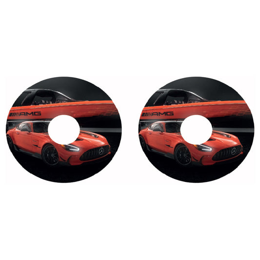 WCGW045 Super Car 24 Inch Wheelchair Spoke Guard Sticker