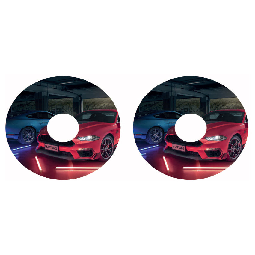 Wheelchair Spoke Guard Sticker Various Designs and Sizes Available