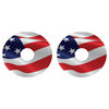 WCGW053 USA Flag 20 Inch Wheelchair Spoke Guard Sticker