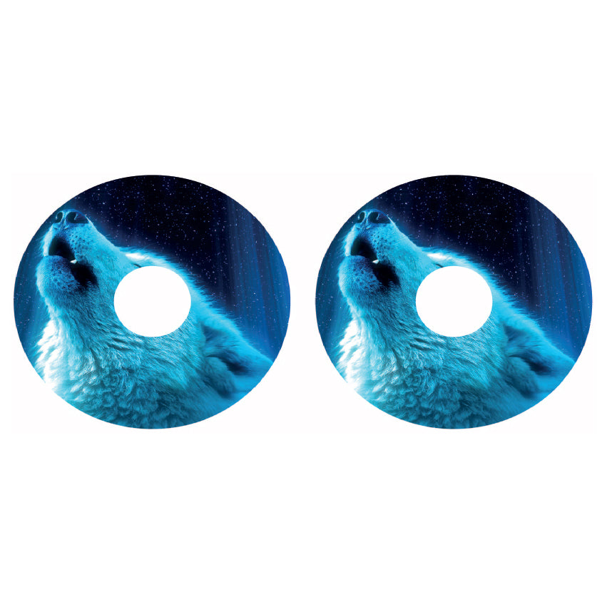 Wheelchair Spoke Guard Sticker Various Designs and Sizes Available