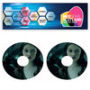 WCGW068 Women Red Eye 20Inch Wheelchair Spoke Guard Sticker