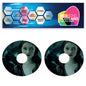 WCGW068 Women Red Eye 20Inch Wheelchair Spoke Guard Sticker