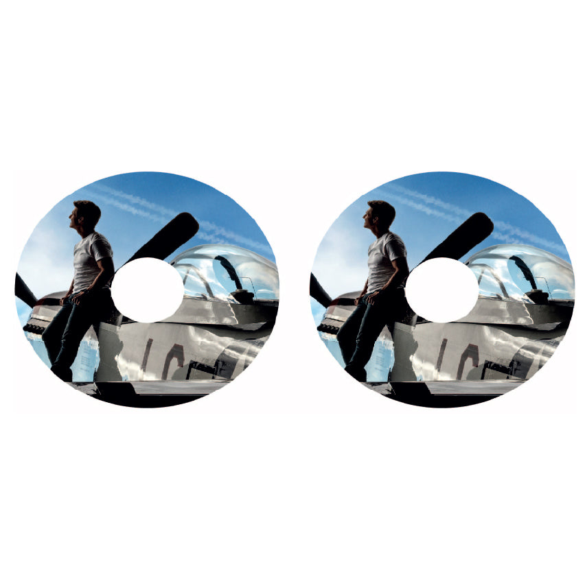 Wheelchair Spoke Guard Sticker Various Designs and Sizes Available