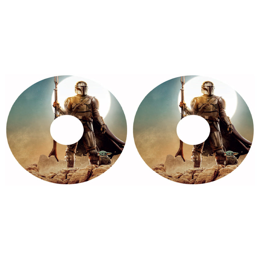 Wheelchair Spoke Guard Sticker Various Designs and Sizes Available