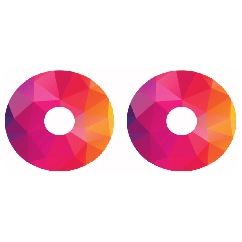 Wheelchair Spoke Guard Sticker Various Designs and Sizes Available