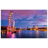 WG011 London Eye Printed Wall Sticker Vinyl Various Sizes