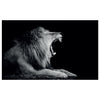 WG028 Roaring Lion Printed Wall Sticker Vinyl Various Sizes