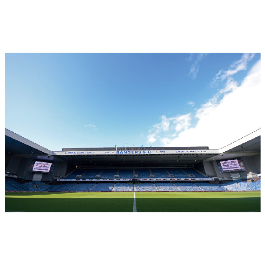 WG047 Ibrox Stadium Printed Wall Sticker Vinyl Various Sizes