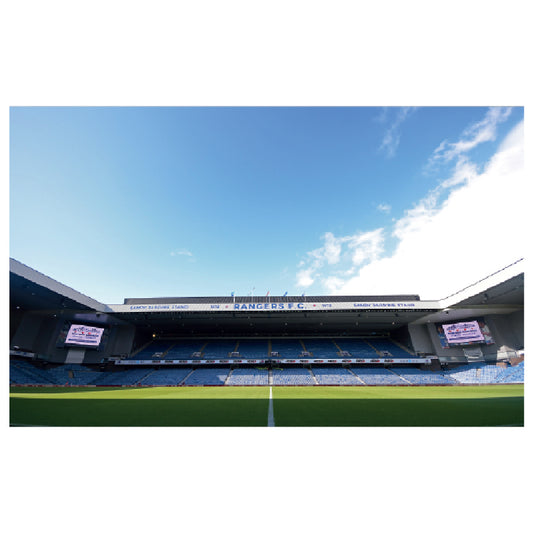 WG047 Ibrox Stadium Printed Wall Sticker Vinyl Various Sizes