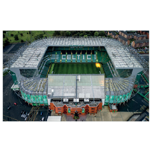 WG048 Parkhead Stadium Printed Wall Sticker Vinyl Various Sizes
