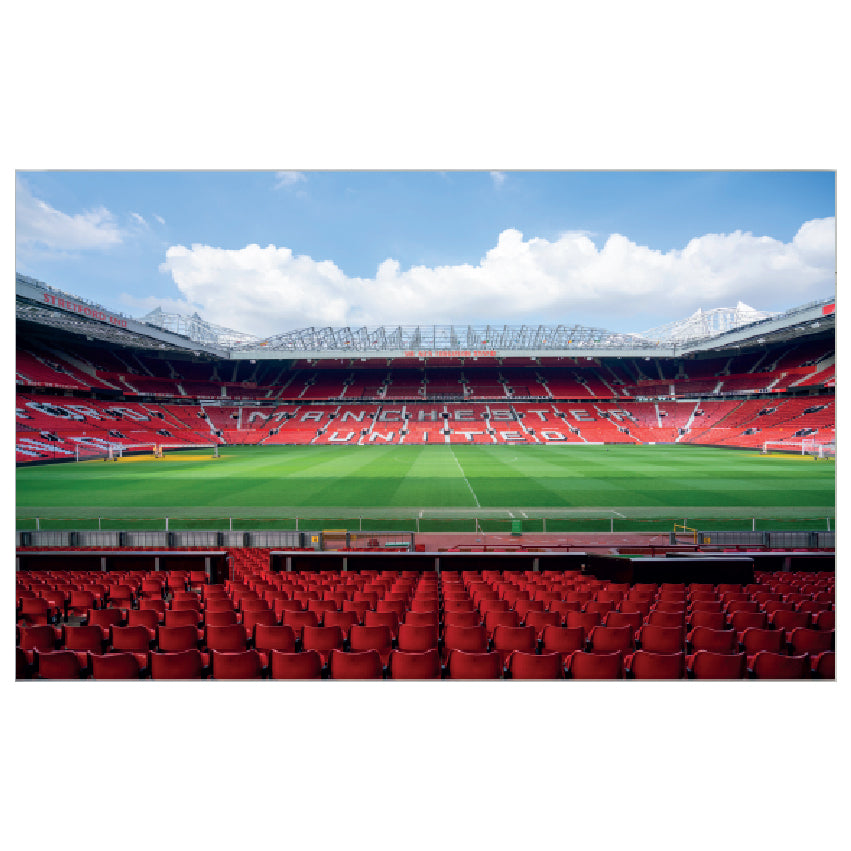 WG050 Manchester Stadium Printed Wall Sticker Vinyl Various Sizes