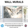 WM0007 Majestic Pegasus Flying Horse Wall Murals WallPaper Print Decal sticker