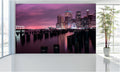 WM001 Manhattan Bridge Wall Murals WallPaper Print Decal sticker