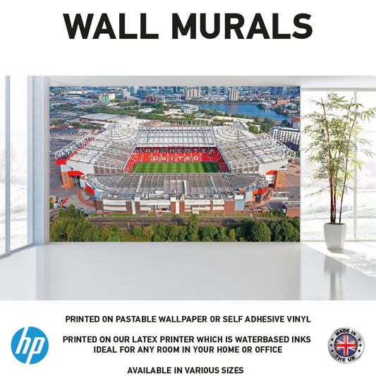 WM0049 Manchester Football Stadium Wall Murals WallPaper Print Decal sticker