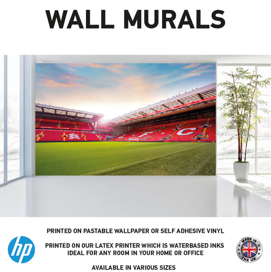 WM0051 Liverpool Football Stadium Wall Murals WallPaper Print Decal sticker