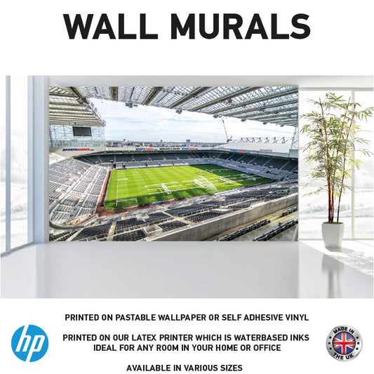 WM0053 Newcastle Football Stadium Wall Murals WallPaper Print Decal sticker