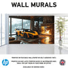 WM0066 Yellow Supercar Vehicle Wall Murals WallPaper Print Decal sticker