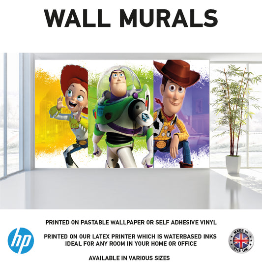 WM0087 Cartoon Toy Film Story Wall Murals WallPaper Print Decal sticker