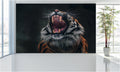 WM036 Roaring Tiger Wall Murals WallPaper Print Decal sticker