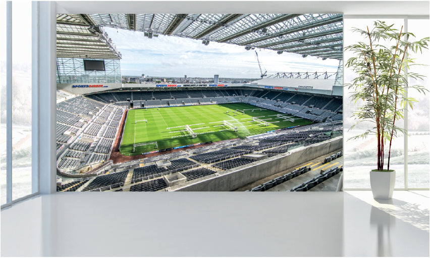 WM053 Newcastle Football Stadium Wall Murals WallPaper Print Decal sticker