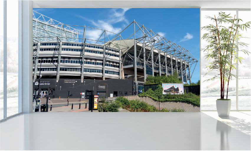 WM054 St James Newcastle Football Stadium Wall Murals WallPaper Print Decal sticker