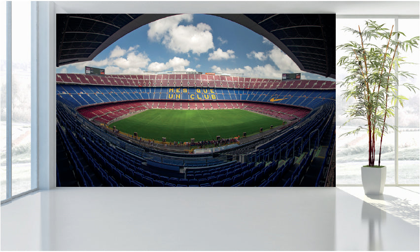 WM058 Camp Nou Barcelona Football Stadium Wall Murals WallPaper Print Decal sticker