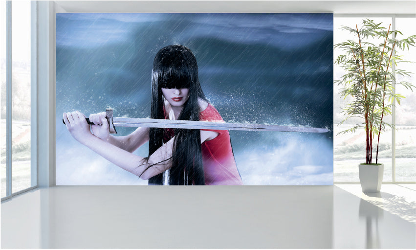 WM060 Anime Fighter Wall Murals WallPaper Print Decal sticker