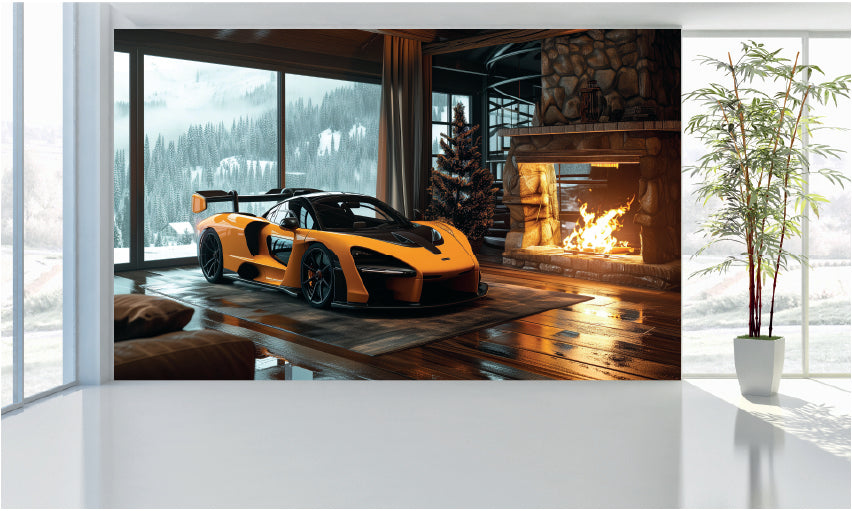 WM066 McLaren Sports Car Wall Murals WallPaper Print Decal sticker