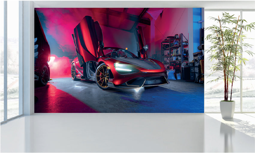 WM067 McLaren Super Car Wall Murals WallPaper Print Decal sticker
