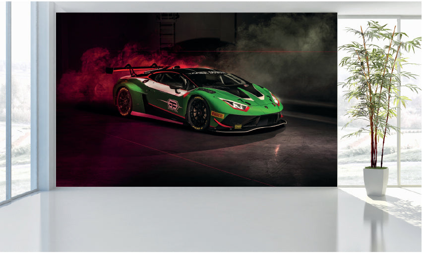 WM071 Lamborghini Super Car Wall Murals WallPaper Print Decal sticker