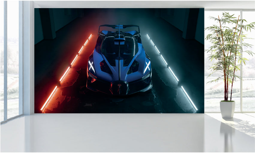 WM072 Bugatti Car Wall Murals WallPaper Print Decal sticker