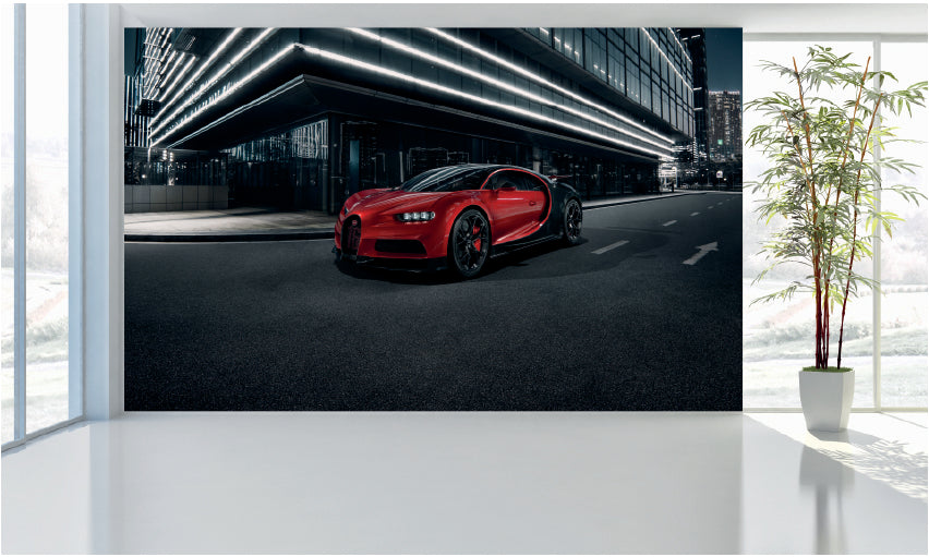 WM073 Bugatti Sports Car Wall Murals WallPaper Print Decal sticker