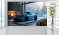 WM079 Porsche Wall Murals WallPaper Print Decal sticker