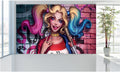 WM082 Harley Quinn Wall Murals WallPaper Print Decal sticker