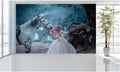 WM089 Unicorn and Women Wall Murals WallPaper Print Decal sticker
