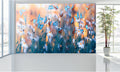 WM104 Butterflies Flowers Nature Wall Murals WallPaper Print Decal sticker
