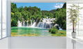 WM114 Waterfalls Nature Wall Murals WallPaper Print Decal sticker