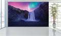 WM120 Waterfalls Northern Lights Nature Wall Murals WallPaper Print Decal sticker