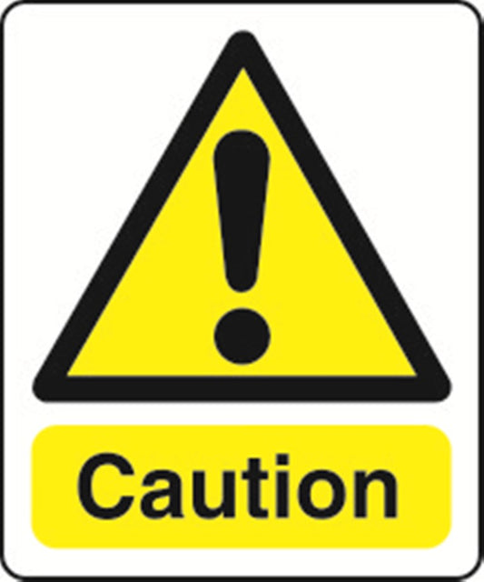 WARN036-236 Warning A4 stickers (2x210mm X 297mm) Health And Safety Warning Sticker Latex Printed