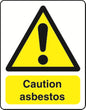 WARN036-236 Warning A5 stickers (2x148mm X 210mm) Health And Safety Warning Sticker Latex Printed