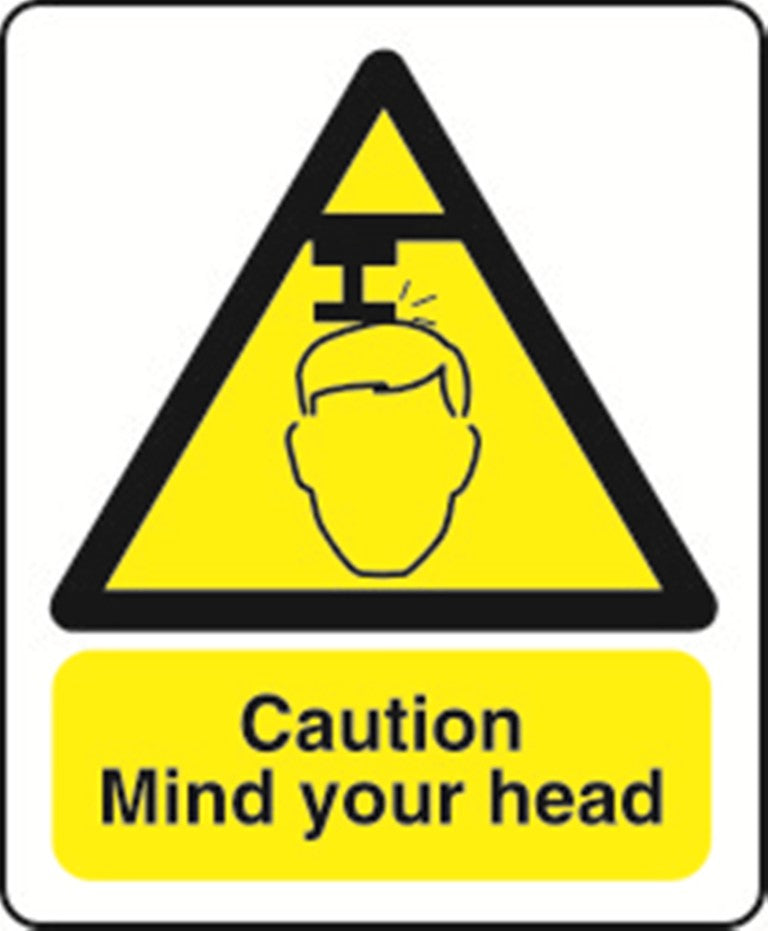 WARN036-236 Warning A5 stickers (2x148mm X 210mm) Health And Safety Warning Sticker Latex Printed