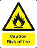 WARN036-236 Warning A5 stickers (2x148mm X 210mm) Health And Safety Warning Sticker Latex Printed