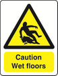 WARN036-236 Warning A5 stickers (2x148mm X 210mm) Health And Safety Warning Sticker Latex Printed