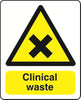 WARN036-236 Warning A5 stickers (2x148mm X 210mm) Health And Safety Warning Sticker Latex Printed