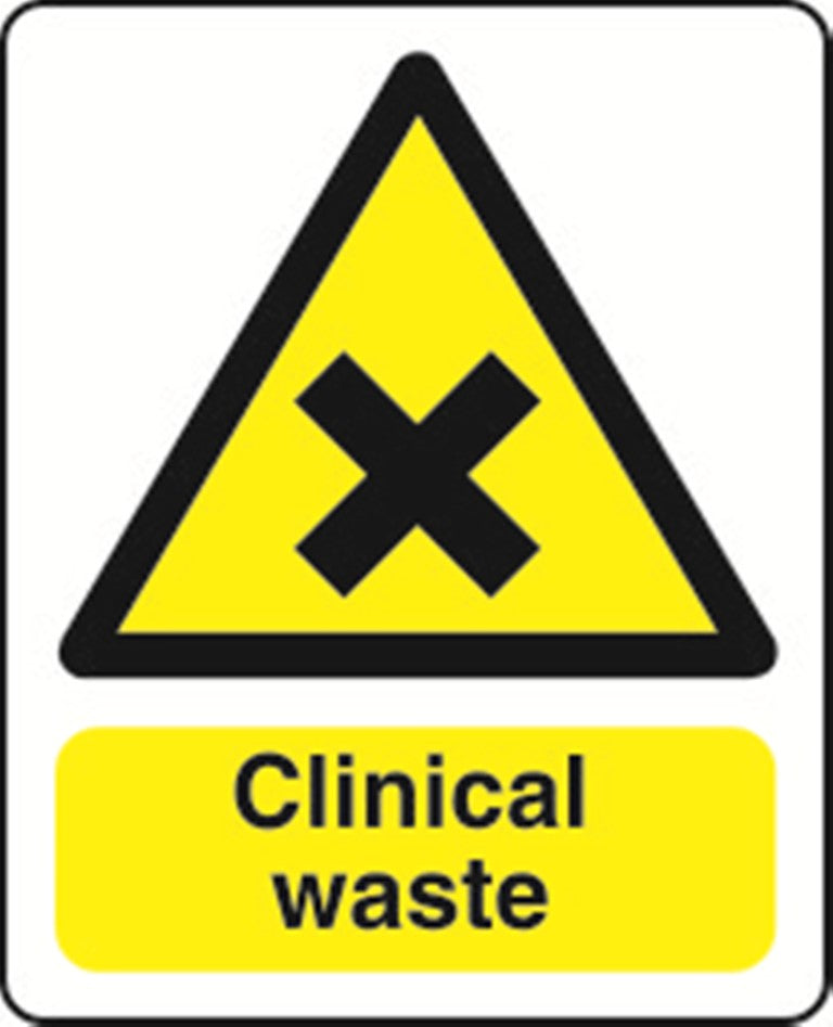 WARN036-236 Warning A5 stickers (2x148mm X 210mm) Health And Safety Warning Sticker Latex Printed